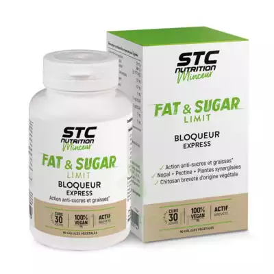Stc Nutrition Fat And Sugar Limit Minceur Gélules B/90 à Trelissac