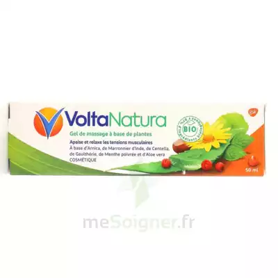 Voltanatura Gel De Massage Plantes Bio T/50ml à Trelissac