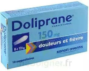 Doliprane 150 Mg Suppositoires 2plq/5 (10) à Trelissac
