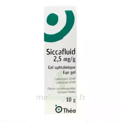 Siccafluid 2,5 Mg/g, Gel Ophtalmique à Trelissac