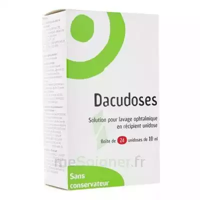 Dacudoses Solution Pour Lavement Ophtalmologique 24unid/10ml à Trelissac