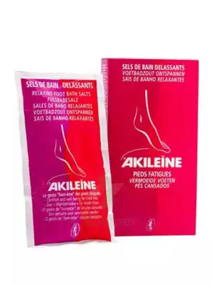 Akileine Soins Rouges Sels De Bain DÉlassant 2sach/150g à Trelissac