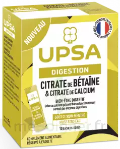Upsa Citrate De Bétaïne & Citrate De Calcium Poudre 10 Sachets à Trelissac
