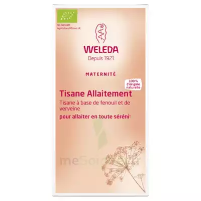 Weleda Tisane Allaitement Fenouil Verveine 20 Sachets/2g à Trelissac